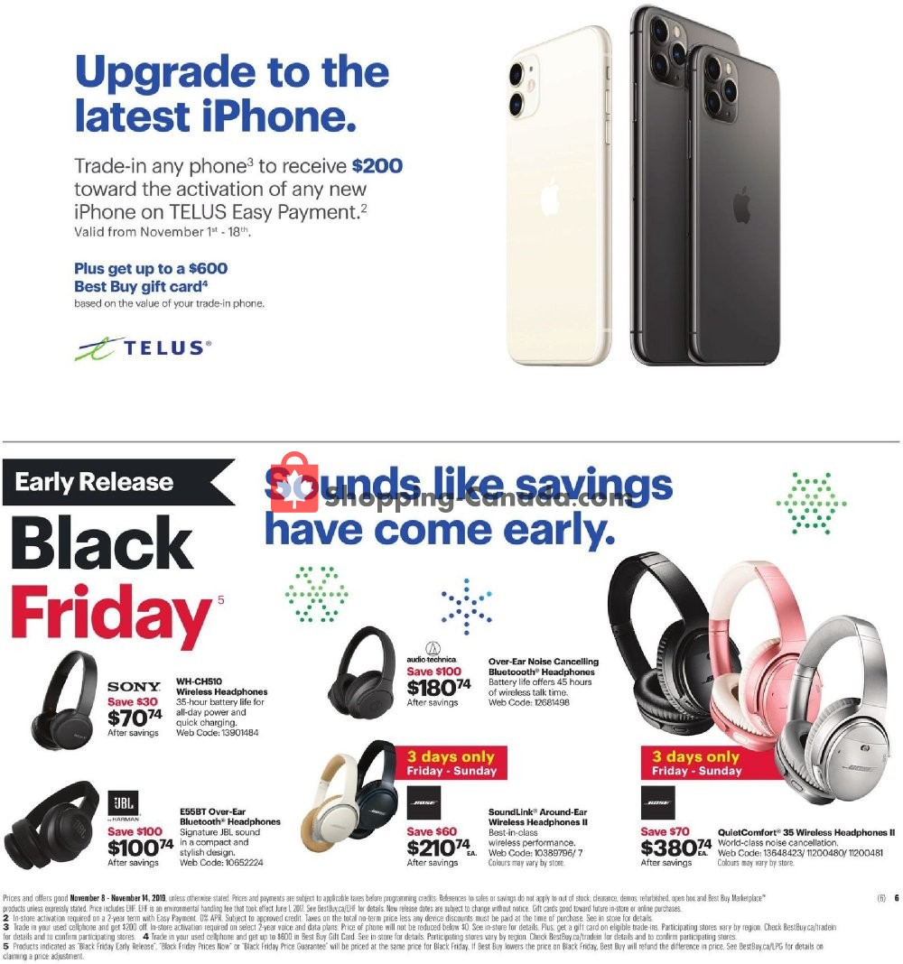 Best Buy flyer from Friday November 8, 2019 to Thursday November 14, 2019 - page 13