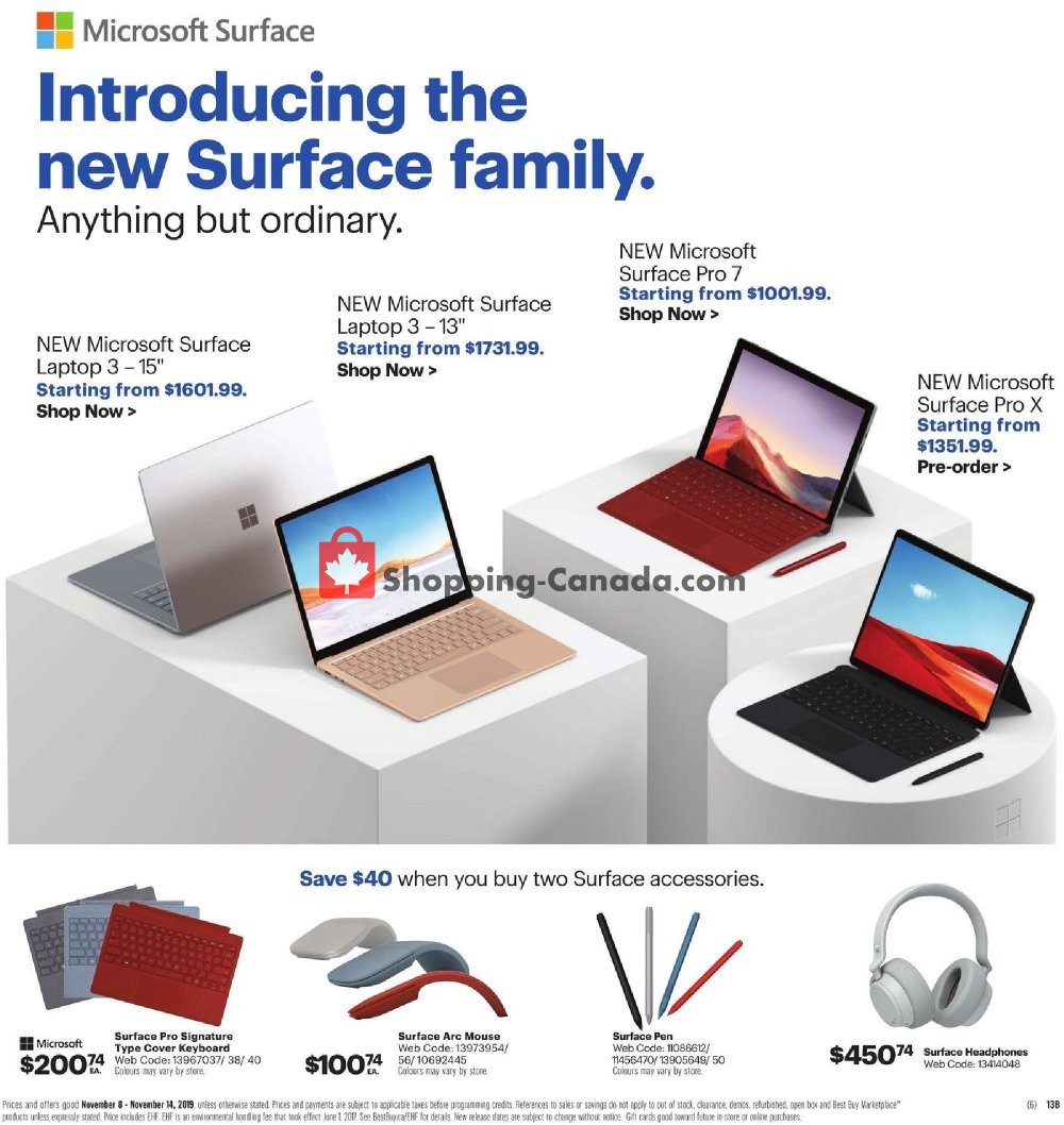 Best Buy flyer from Friday November 8, 2019 to Thursday November 14, 2019 - page 26
