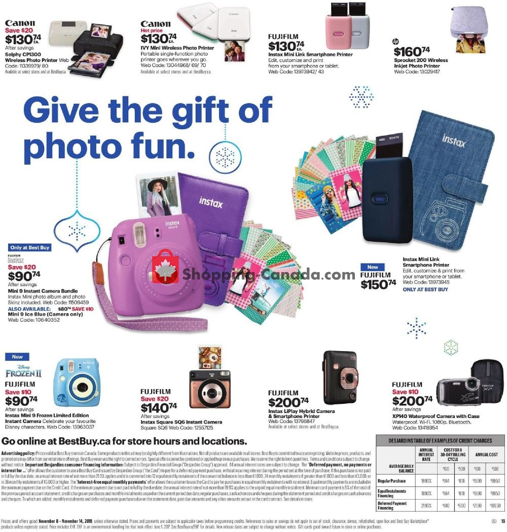 Best Buy flyer from Friday November 8, 2019 to Thursday November 14, 2019 - page 35