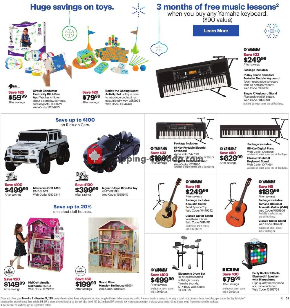 Best Buy flyer from Friday November 8, 2019 to Thursday November 14, 2019 - page 6