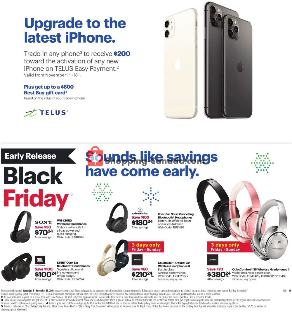Best Buy flyer from Friday November 8, 2019 to Thursday November 14, 2019 - page 13