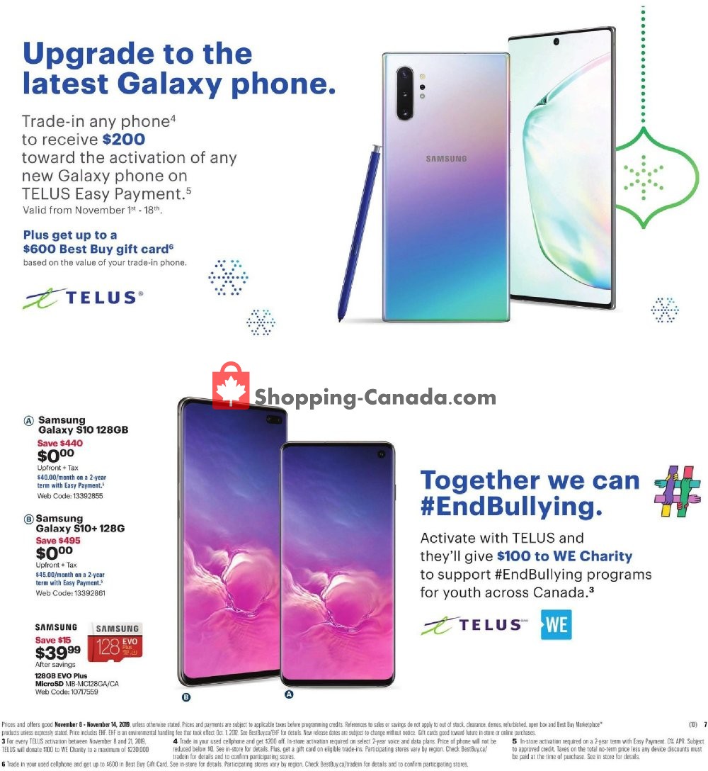 Best Buy flyer from Friday November 8, 2019 to Thursday November 14, 2019 - page 14