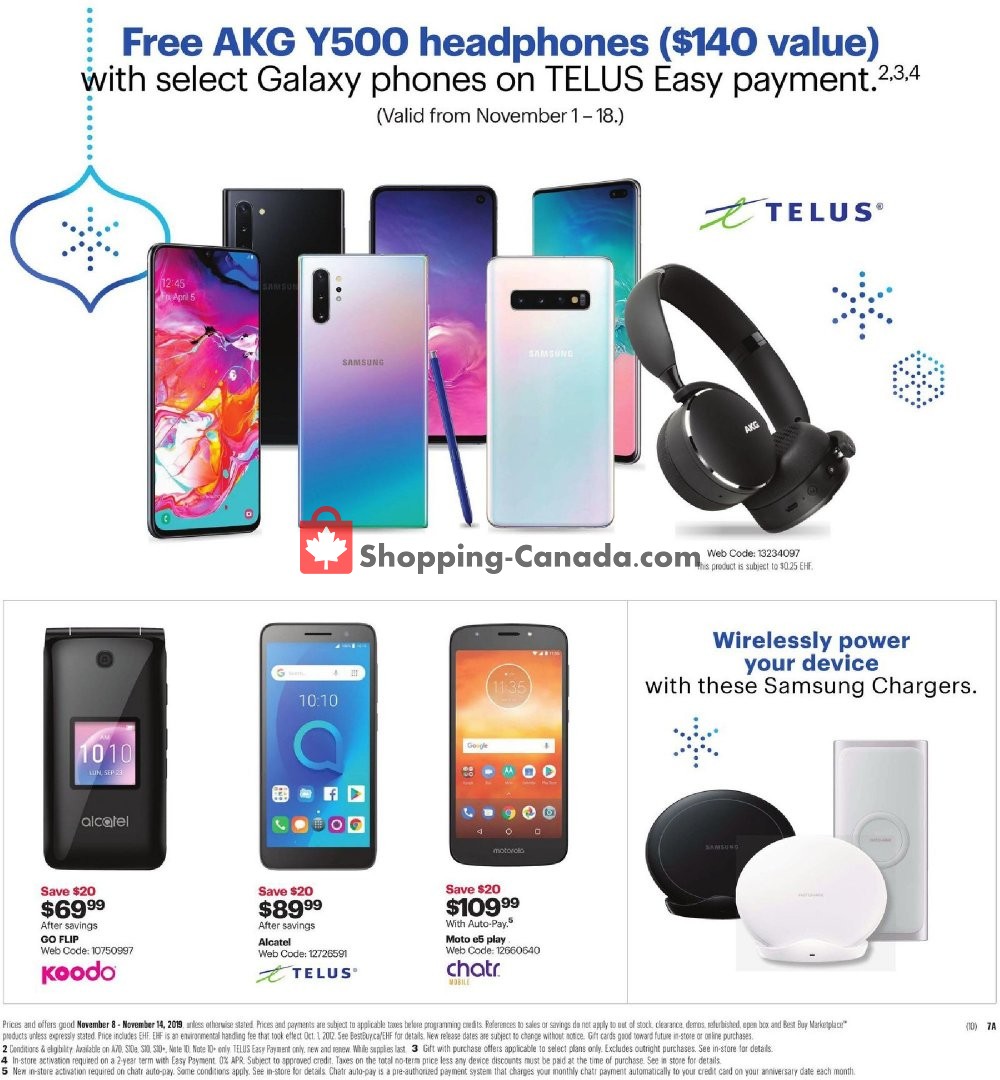 Best Buy flyer from Friday November 8, 2019 to Thursday November 14, 2019 - page 15