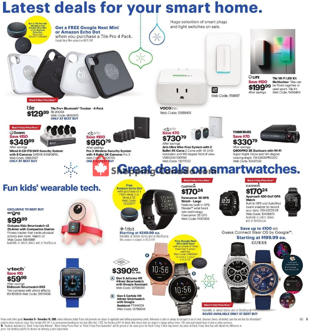 Best Buy flyer from Friday November 8, 2019 to Thursday November 14, 2019 - page 16