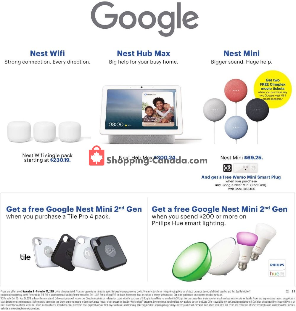 Best Buy flyer from Friday November 8, 2019 to Thursday November 14, 2019 - page 17