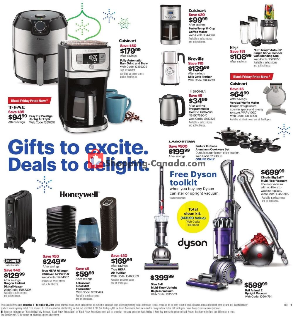 Best Buy flyer from Friday November 8, 2019 to Thursday November 14, 2019 - page 21