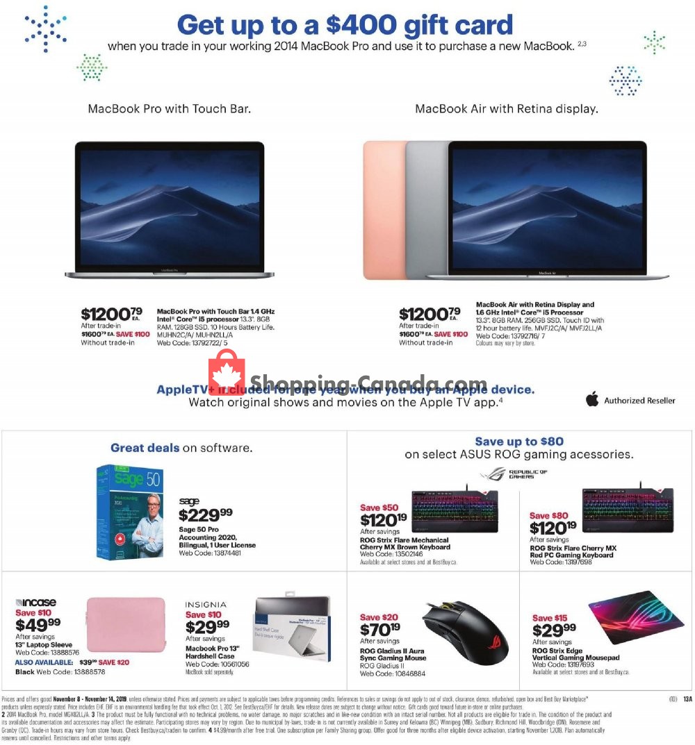 Best Buy flyer from Friday November 8, 2019 to Thursday November 14, 2019 - page 25