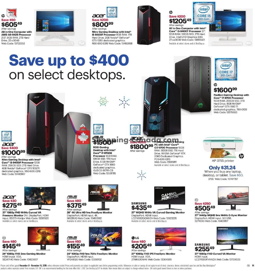 Best Buy flyer from Friday November 8, 2019 to Thursday November 14, 2019 - page 27