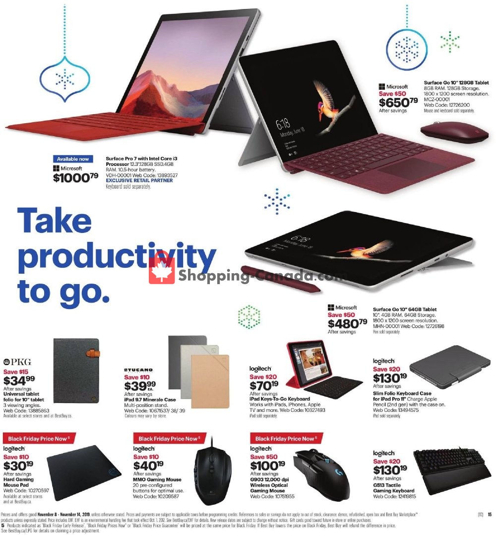Best Buy flyer from Friday November 8, 2019 to Thursday November 14, 2019 - page 29