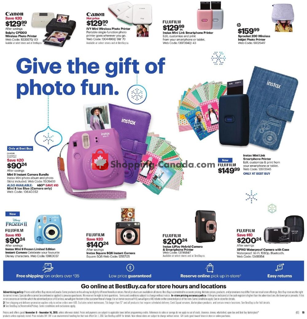 Best Buy flyer from Friday November 8, 2019 to Thursday November 14, 2019 - page 35