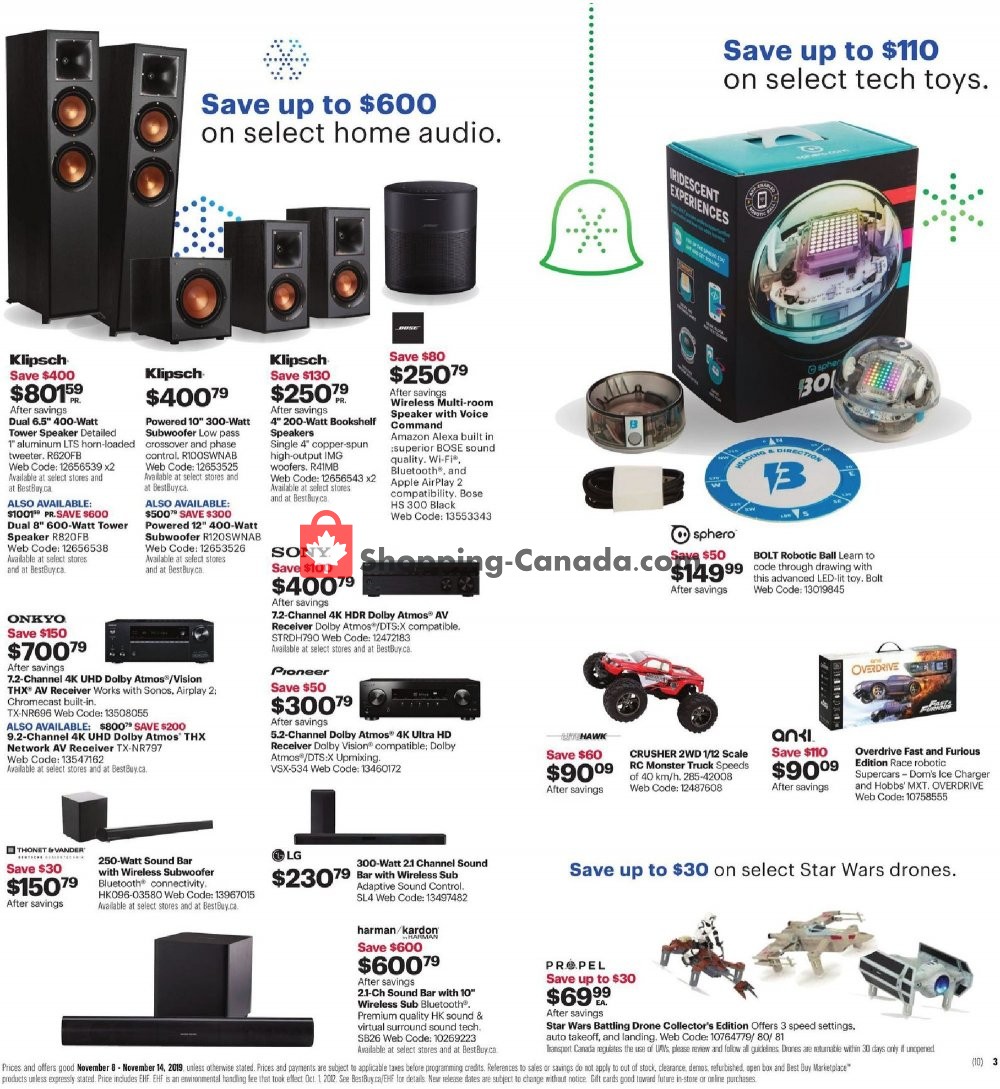 Best Buy flyer from Friday November 8, 2019 to Thursday November 14, 2019 - page 5