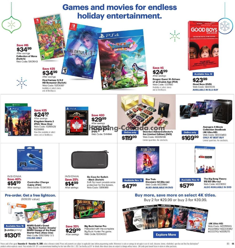 Best Buy flyer from Friday November 8, 2019 to Thursday November 14, 2019 - page 8