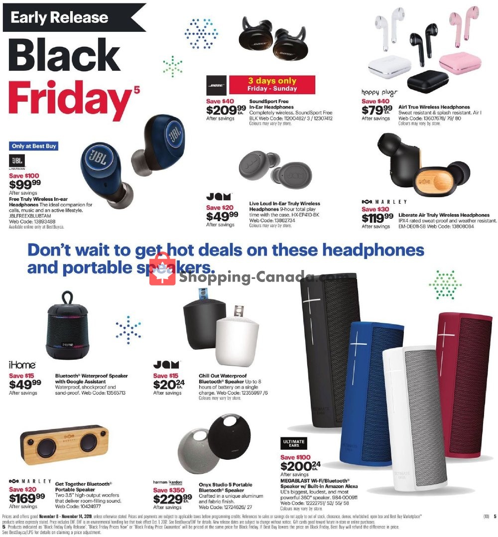 Best Buy flyer from Friday November 8, 2019 to Thursday November 14, 2019 - page 9