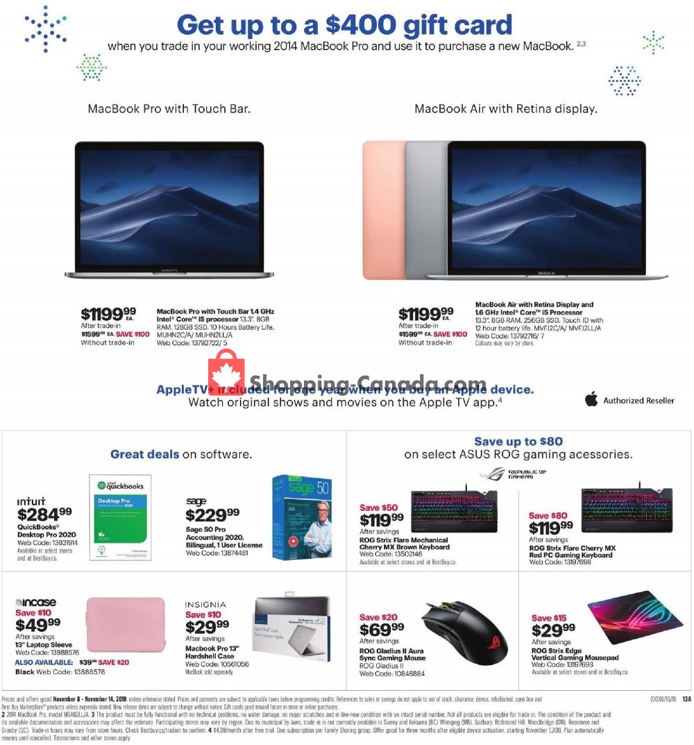Best Buy flyer from Friday November 8, 2019 to Thursday November 14, 2019 - page 25