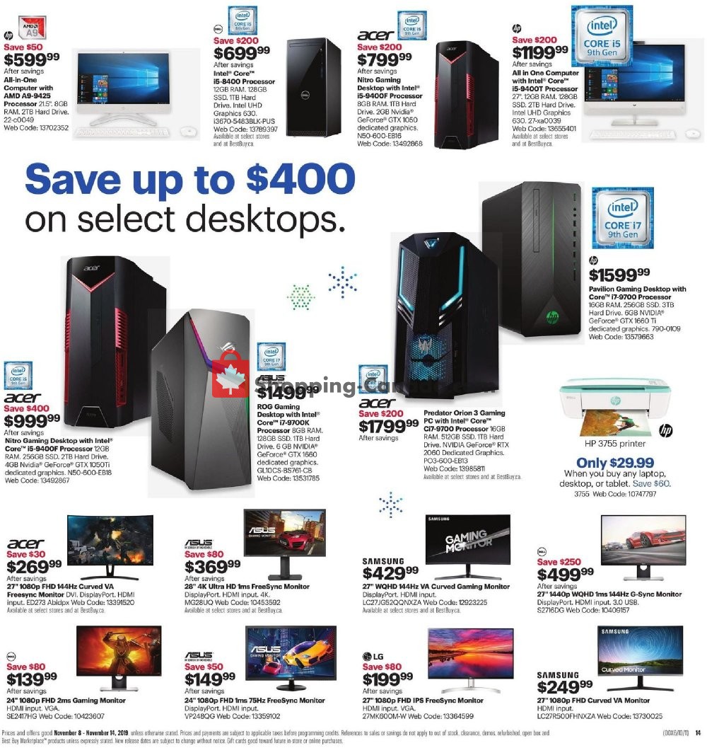 Best Buy flyer from Friday November 8, 2019 to Thursday November 14, 2019 - page 27
