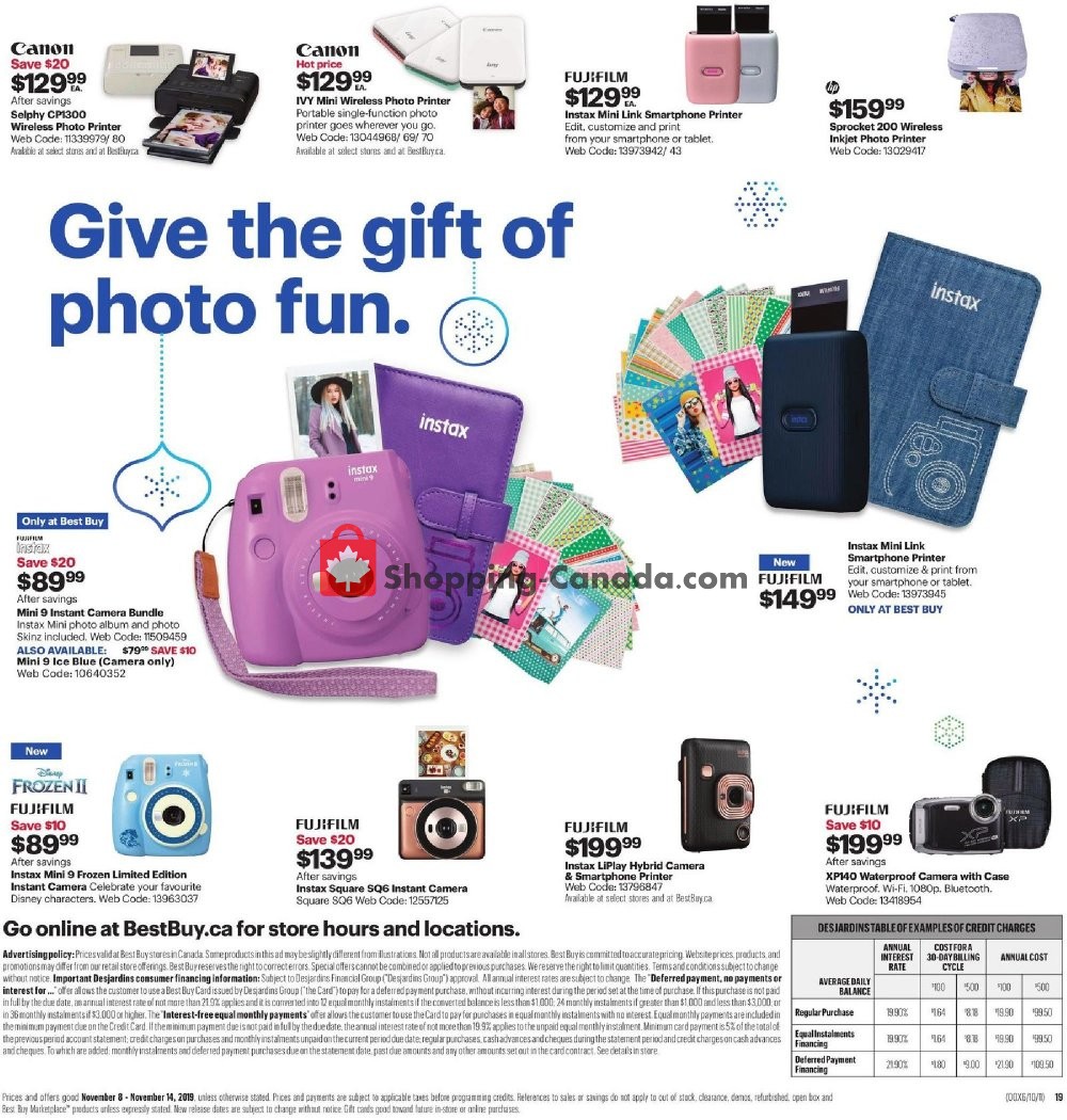 Best Buy flyer from Friday November 8, 2019 to Thursday November 14, 2019 - page 35