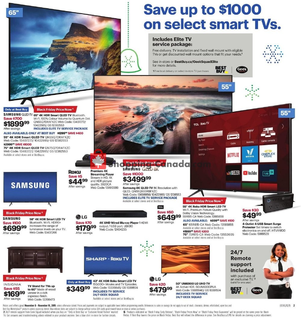 Best Buy flyer from Friday November 8, 2019 to Thursday November 14, 2019 - page 4