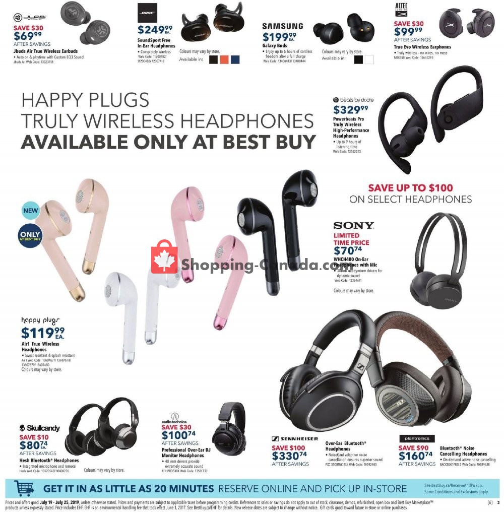 Best Buy flyer from Friday July 19, 2019 to Thursday July 25, 2019 - page 4