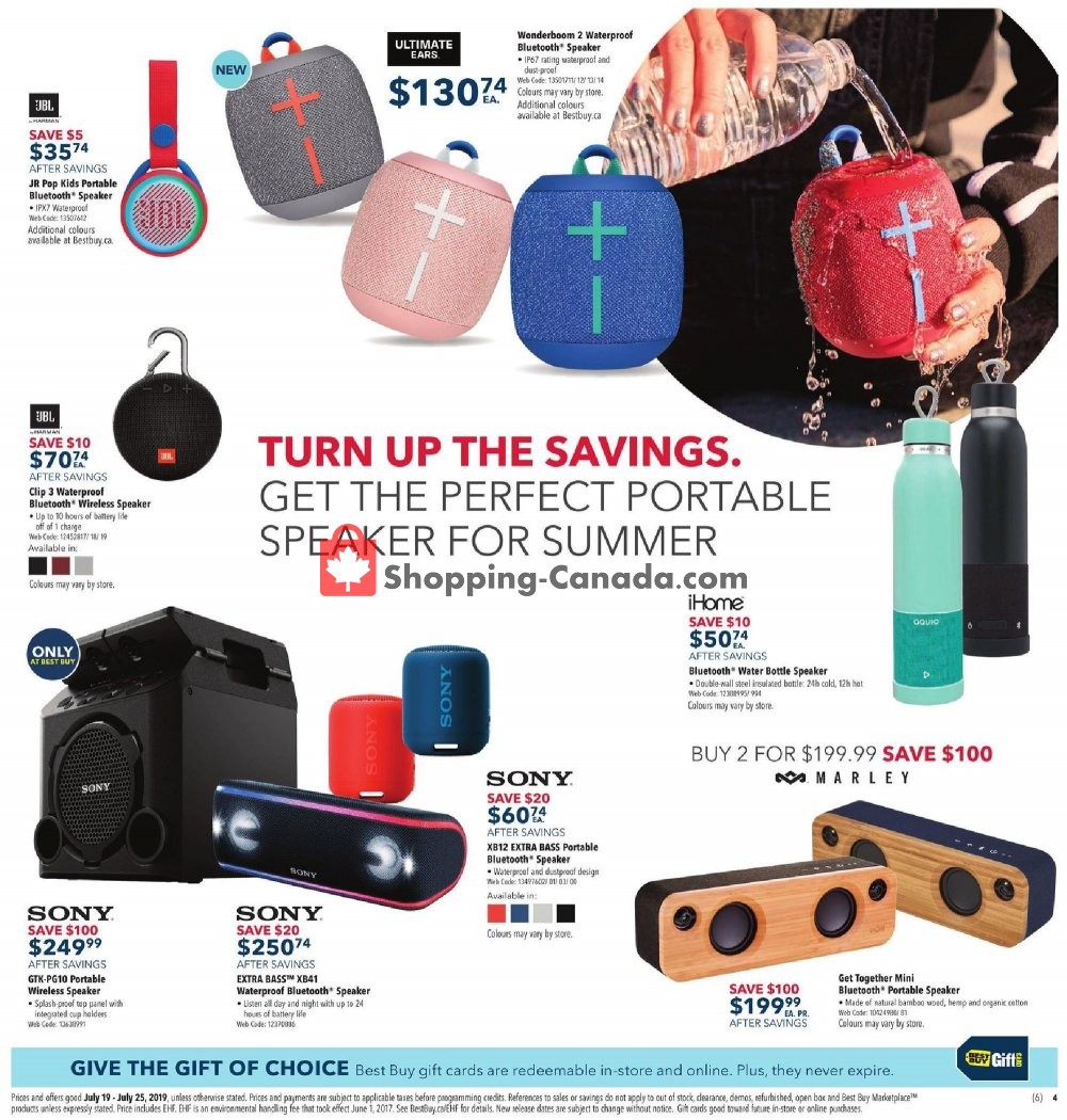 Best Buy flyer from Friday July 19, 2019 to Thursday July 25, 2019 - page 5