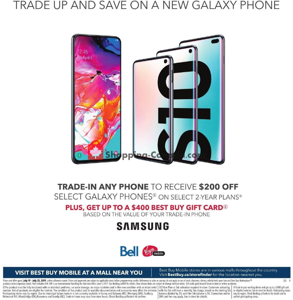 Best Buy flyer from Friday July 19, 2019 to Thursday July 25, 2019 - page 7
