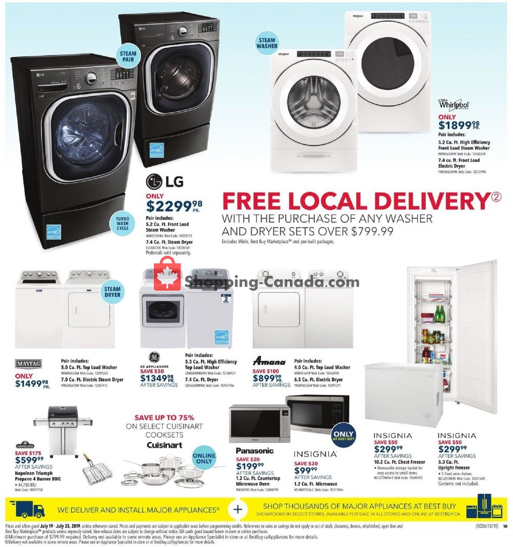Best Buy flyer from Friday July 19, 2019 to Thursday July 25, 2019 - page 10