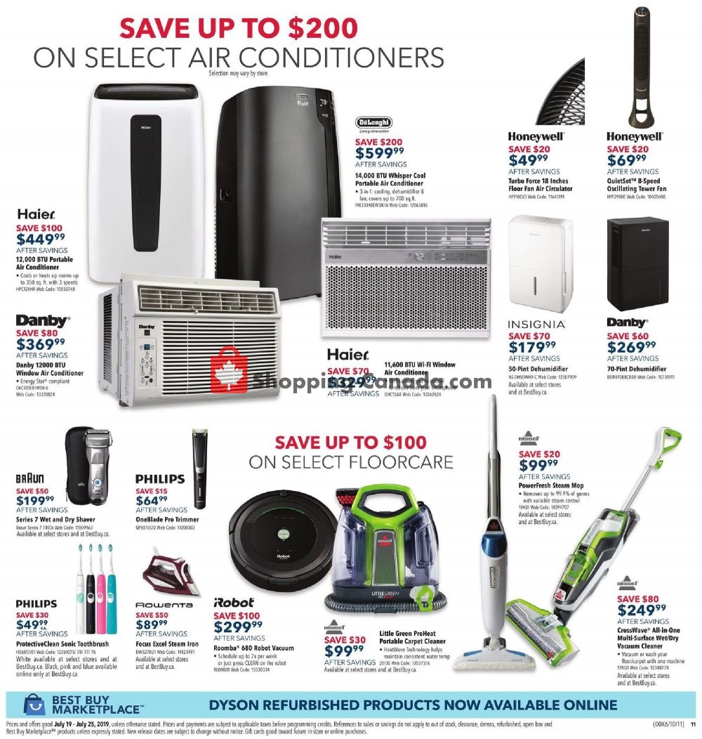 Best Buy flyer from Friday July 19, 2019 to Thursday July 25, 2019 - page 11