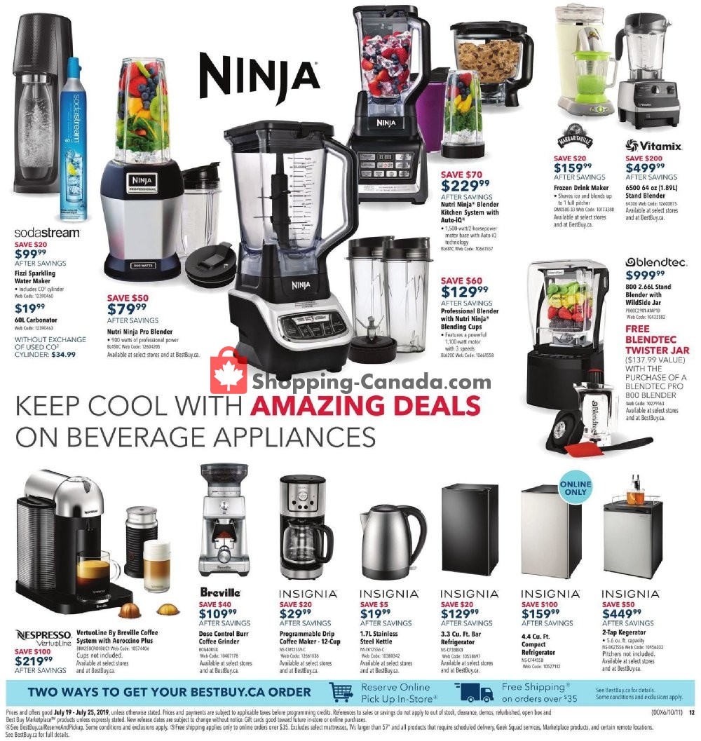 Best Buy flyer from Friday July 19, 2019 to Thursday July 25, 2019 - page 12