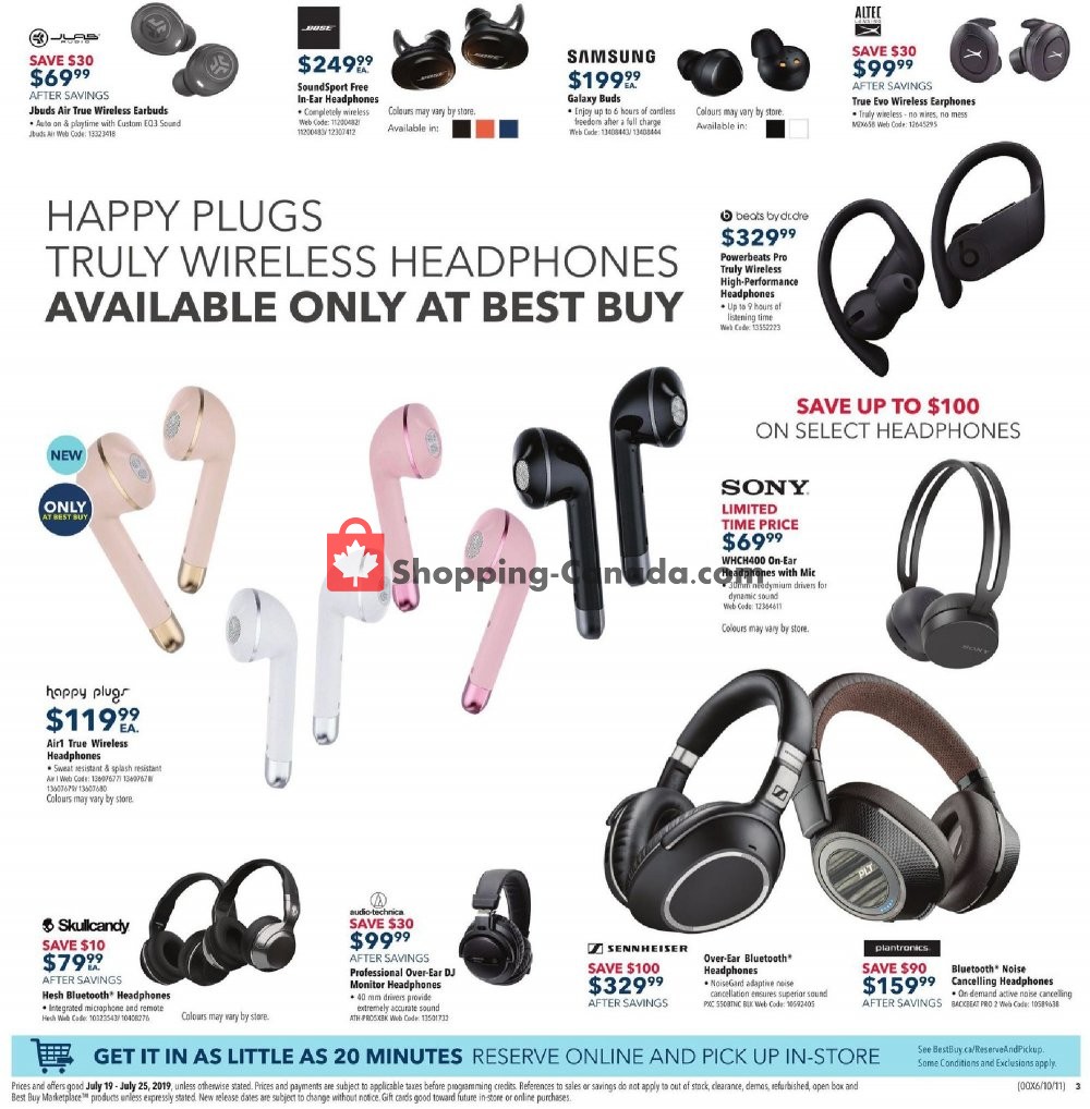Best Buy flyer from Friday July 19, 2019 to Thursday July 25, 2019 - page 4