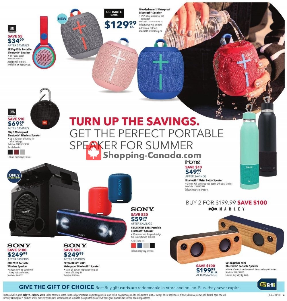 Best Buy flyer from Friday July 19, 2019 to Thursday July 25, 2019 - page 5