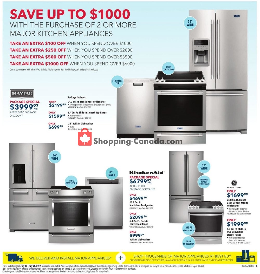 Best Buy flyer from Friday July 19, 2019 to Thursday July 25, 2019 - page 9