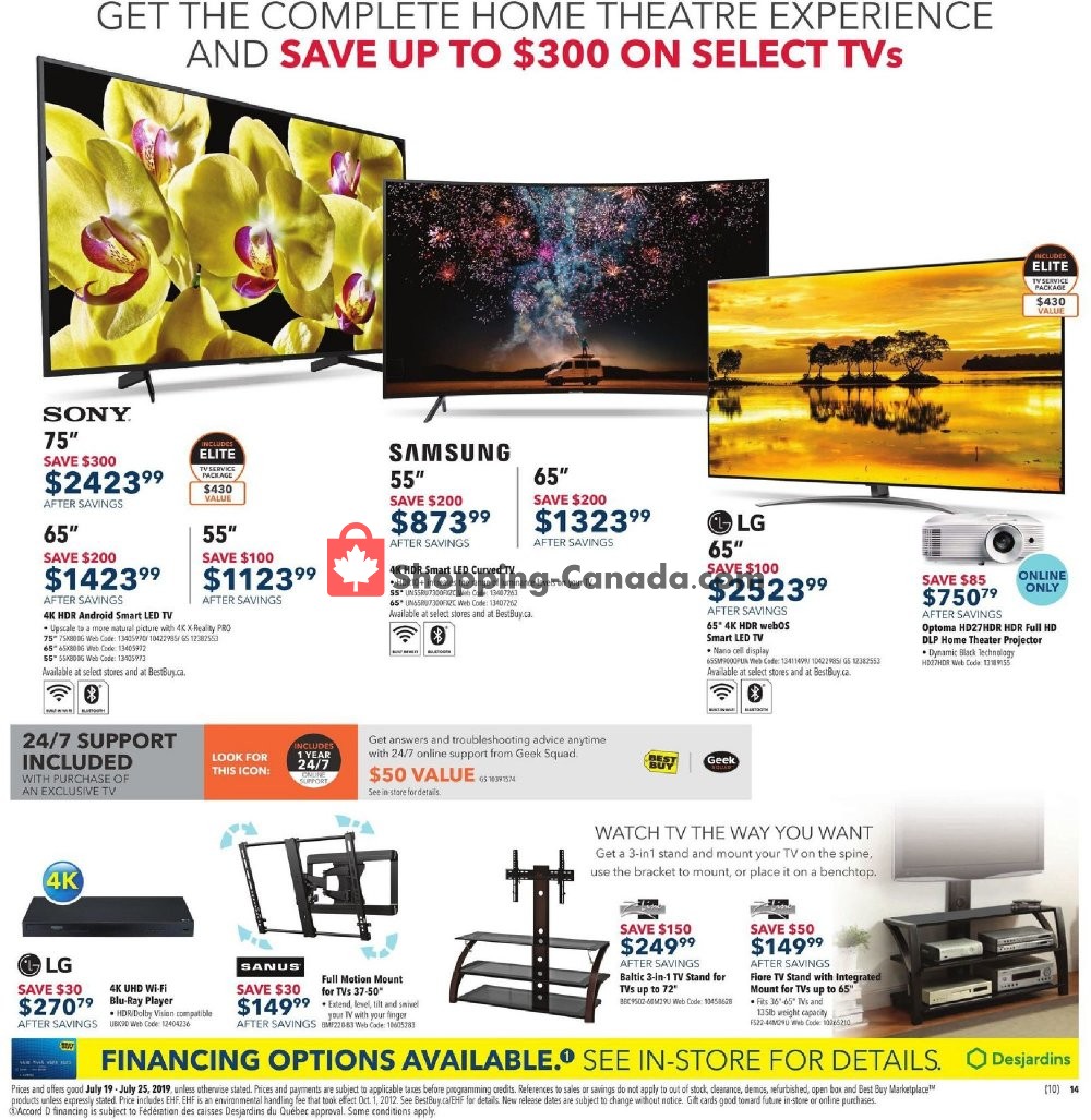 Best Buy flyer from Friday July 19, 2019 to Thursday July 25, 2019 - page 14