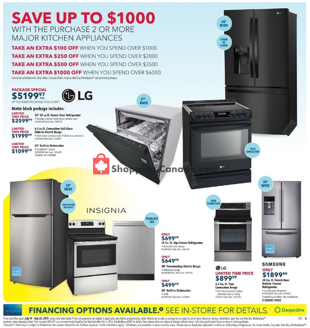 Best Buy flyer from Friday July 19, 2019 to Thursday July 25, 2019 - page 8