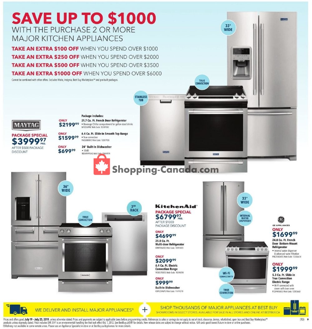 Best Buy flyer from Friday July 19, 2019 to Thursday July 25, 2019 - page 9