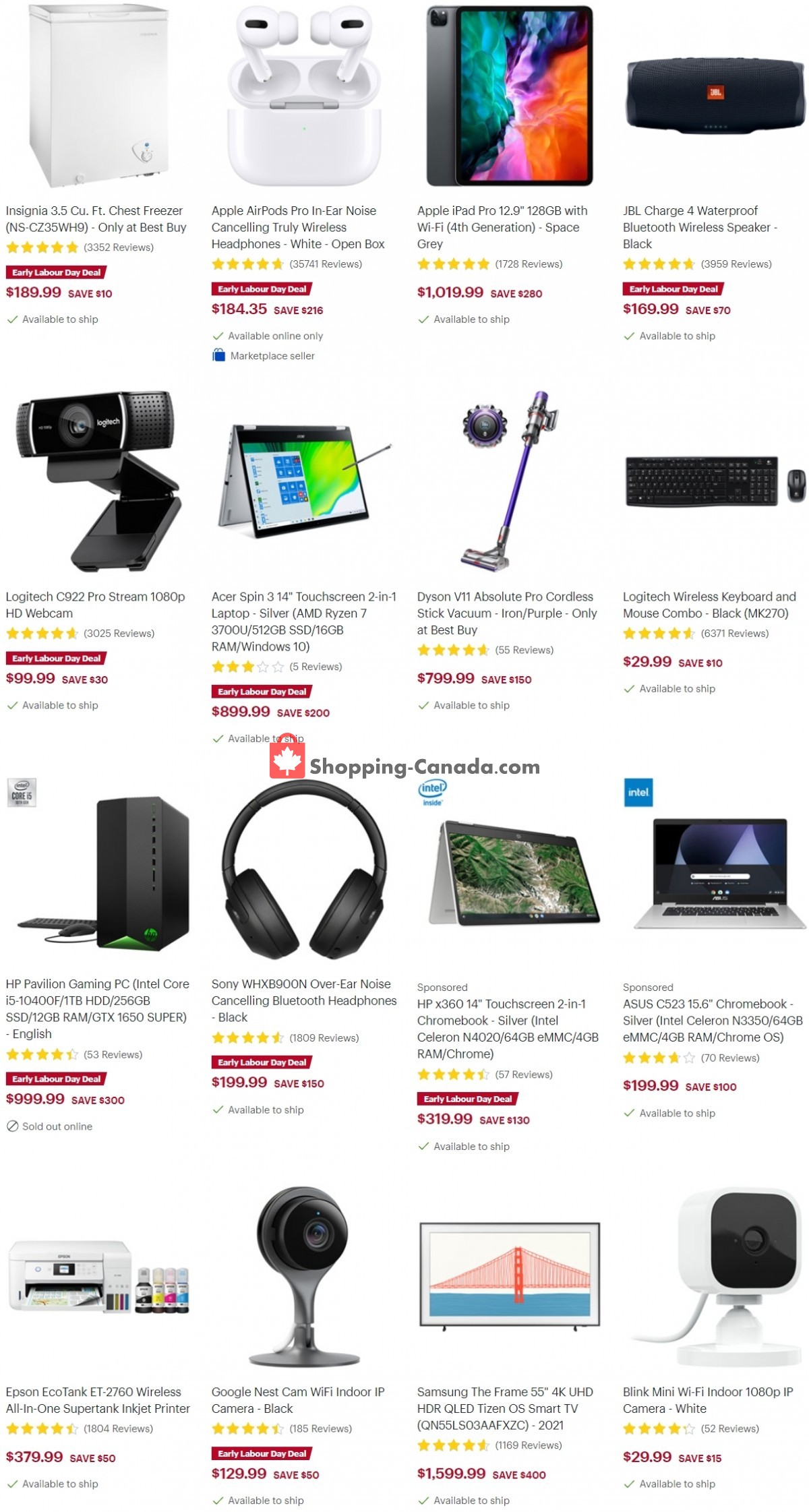 Best Buy flyer from Friday September 3, 2021 to Thursday September 9, 2021 - page 2