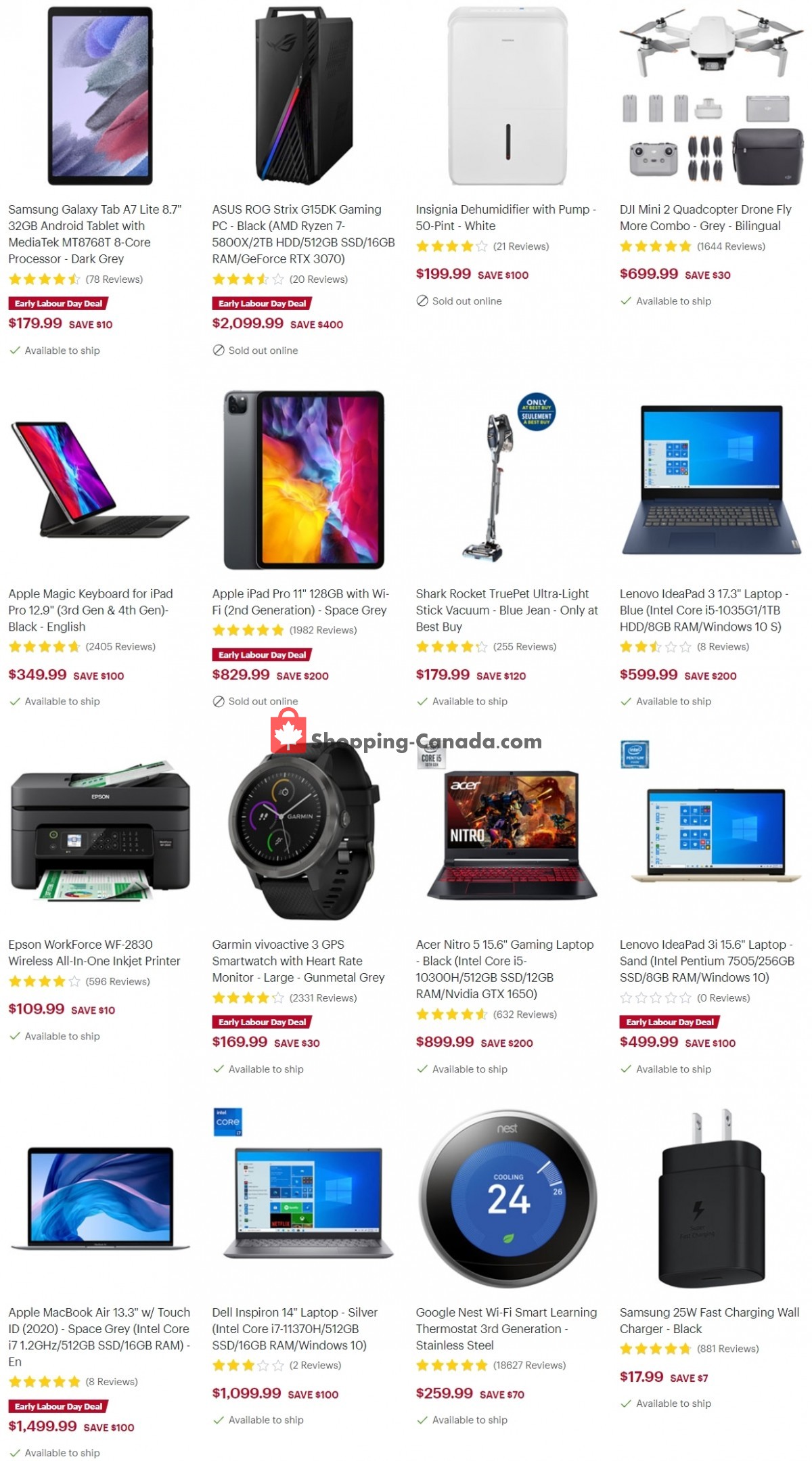 Best Buy flyer from Friday September 3, 2021 to Thursday September 9, 2021 - page 3
