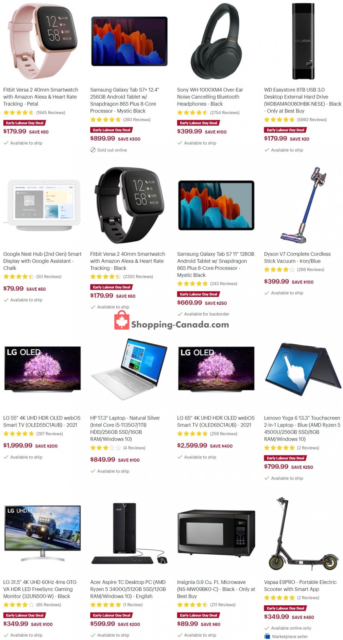 Best Buy flyer from Friday September 3, 2021 to Thursday September 9, 2021 - page 4