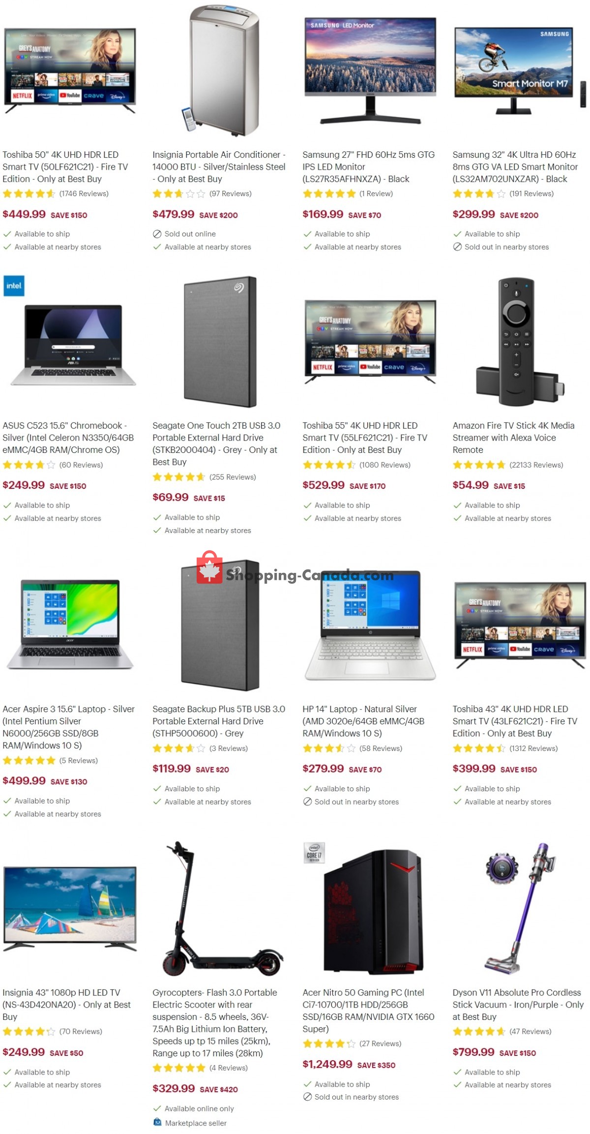 Best Buy flyer from Friday July 9, 2021 to Thursday July 15, 2021 - page 1