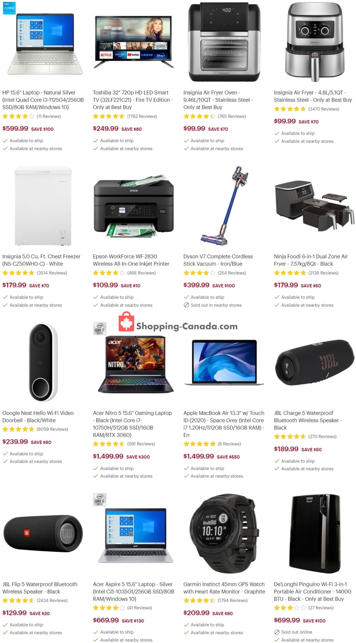 Best Buy flyer from Friday July 9, 2021 to Thursday July 15, 2021 - page 2