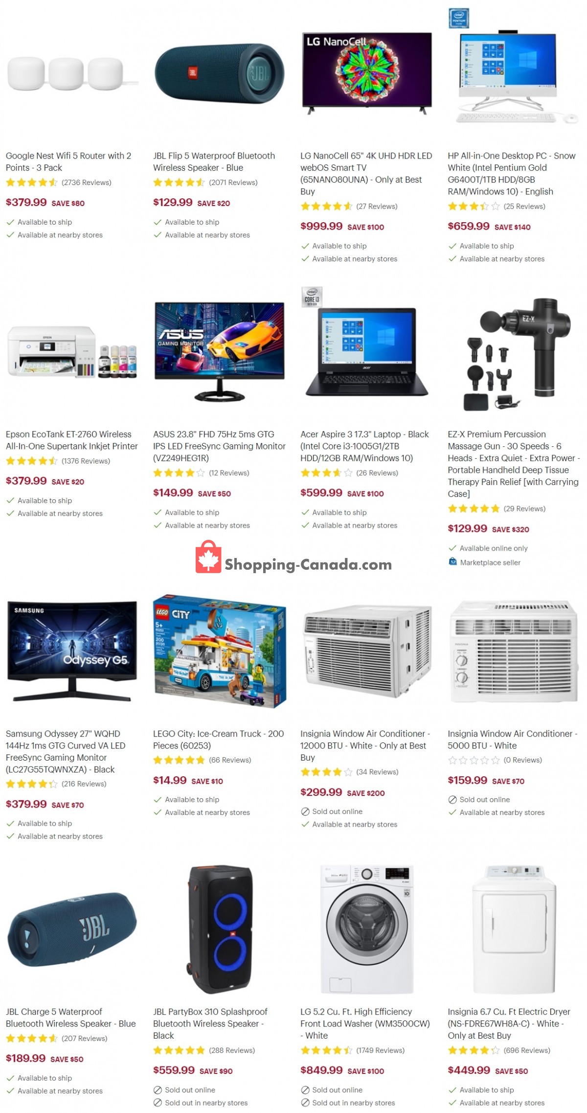 Best Buy flyer from Friday July 9, 2021 to Thursday July 15, 2021 - page 4