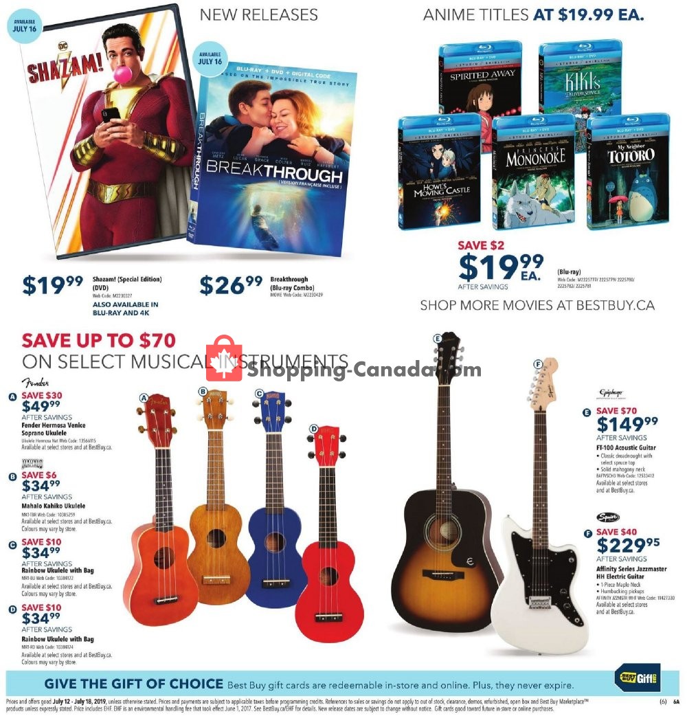 Best Buy flyer from Friday July 12, 2019 to Thursday July 18, 2019 - page 11