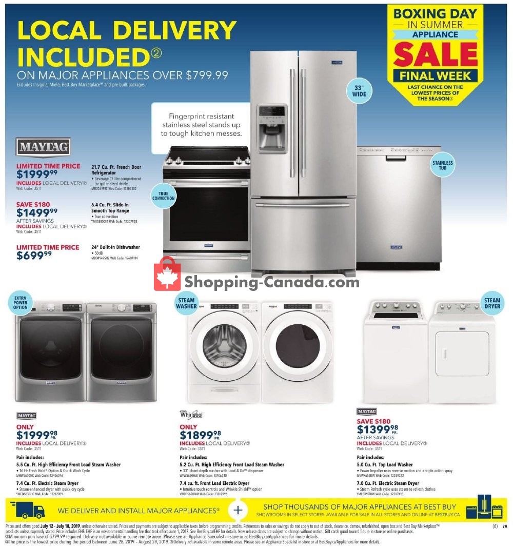 Best Buy flyer from Friday July 12, 2019 to Thursday July 18, 2019 - page 13