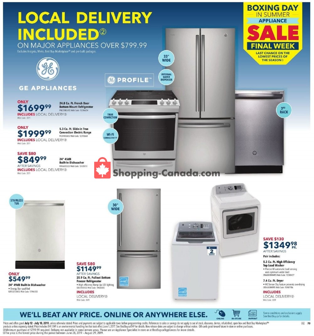 Best Buy flyer from Friday July 12, 2019 to Thursday July 18, 2019 - page 16