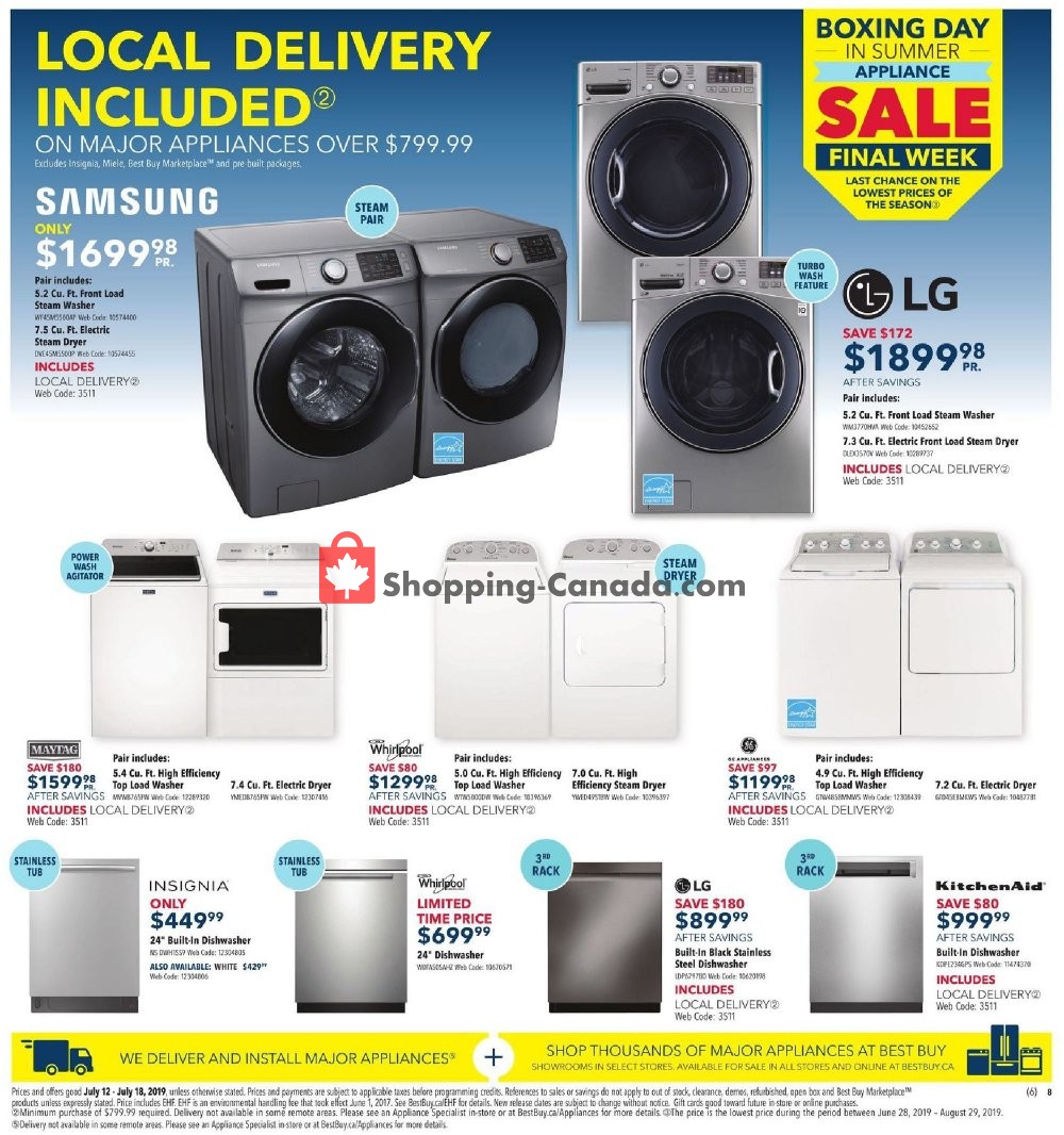Best Buy flyer from Friday July 12, 2019 to Thursday July 18, 2019 - page 17