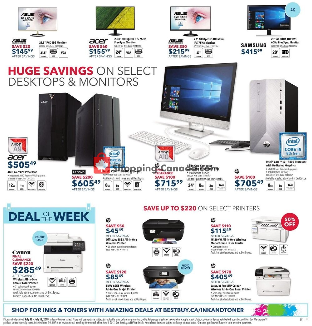 Best Buy flyer from Friday July 12, 2019 to Thursday July 18, 2019 - page 22