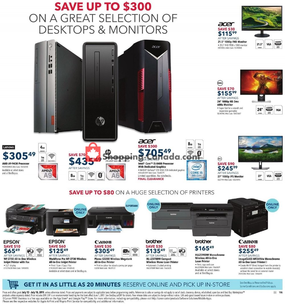 Best Buy flyer from Friday July 12, 2019 to Thursday July 18, 2019 - page 23
