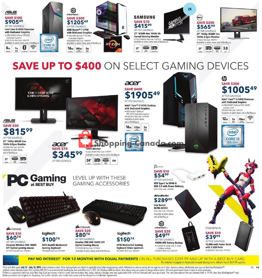 Best Buy flyer from Friday July 12, 2019 to Thursday July 18, 2019 - page 24
