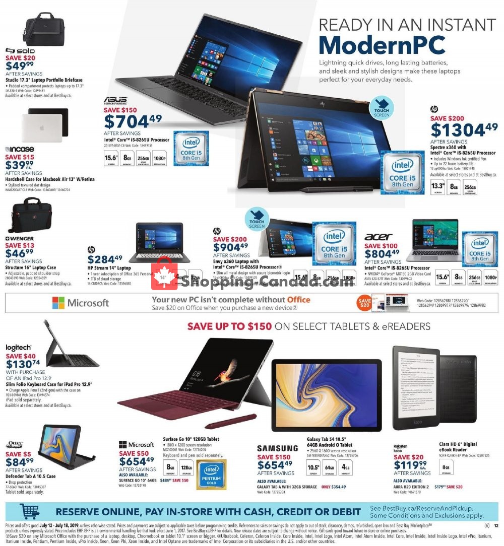 Best Buy flyer from Friday July 12, 2019 to Thursday July 18, 2019 - page 25