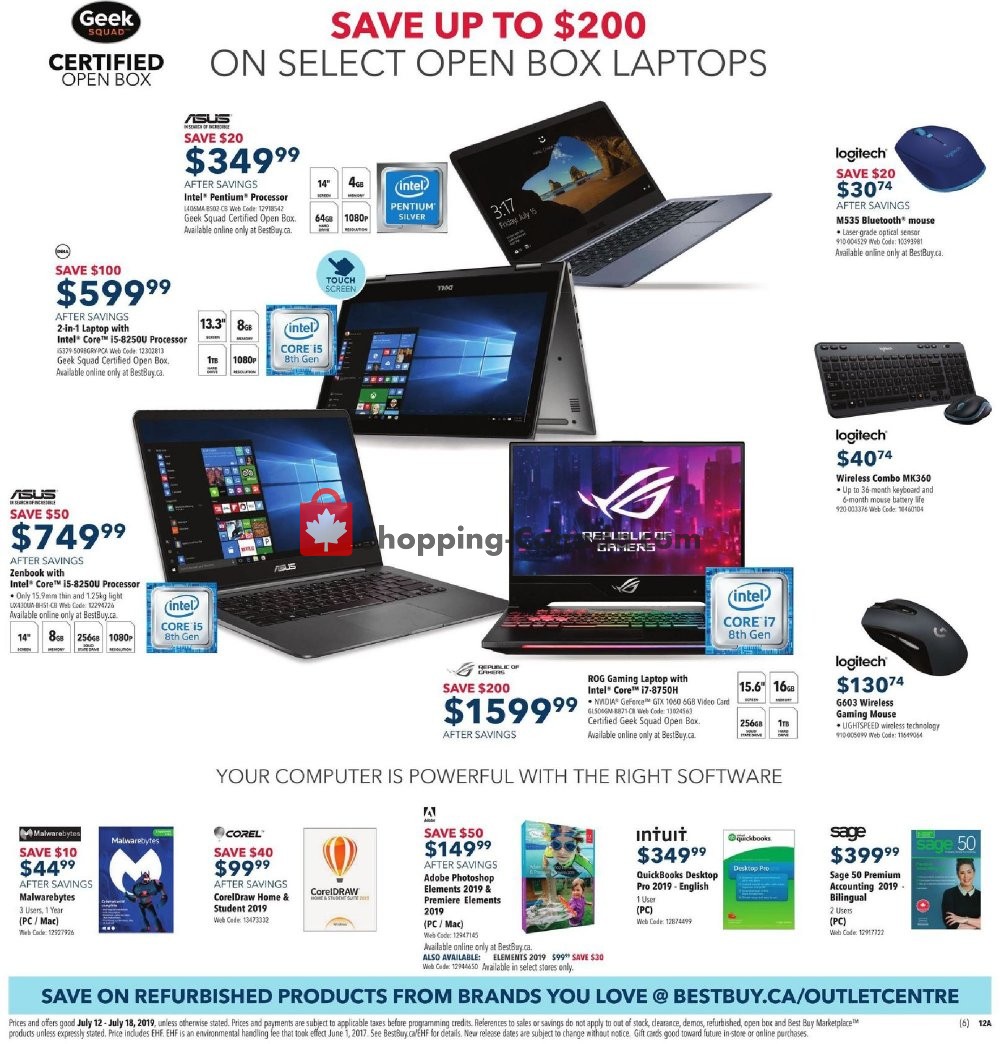 Best Buy flyer from Friday July 12, 2019 to Thursday July 18, 2019 - page 26