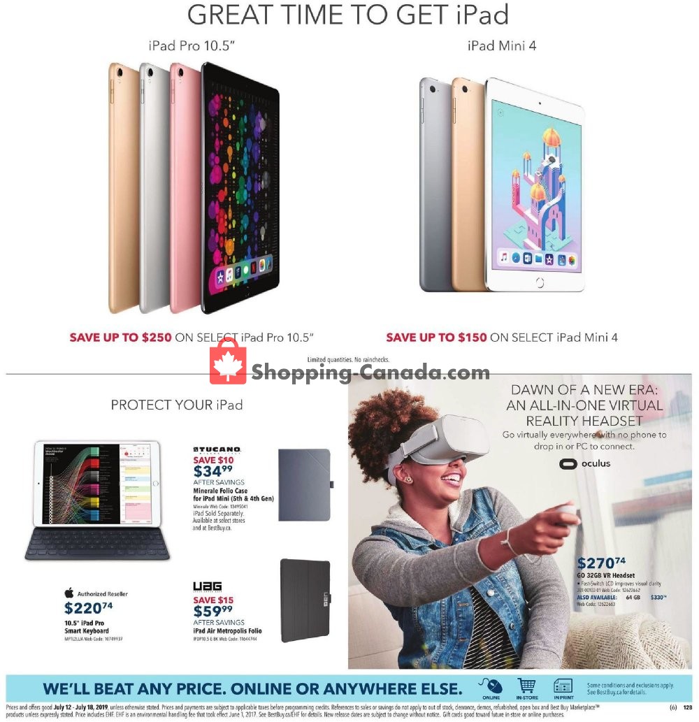 Best Buy flyer from Friday July 12, 2019 to Thursday July 18, 2019 - page 28