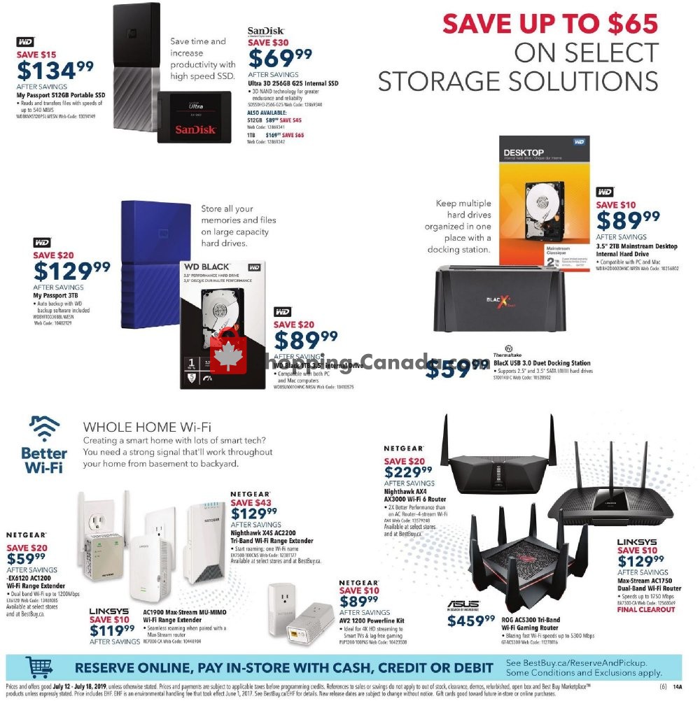 Best Buy flyer from Friday July 12, 2019 to Thursday July 18, 2019 - page 31